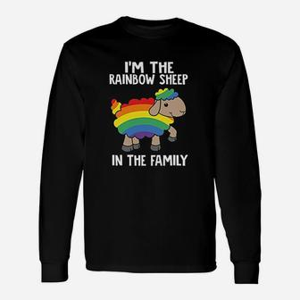 Im The Rainbow Sheep In The Lgbtq Pride Long Sleeve T-Shirt - Seseable