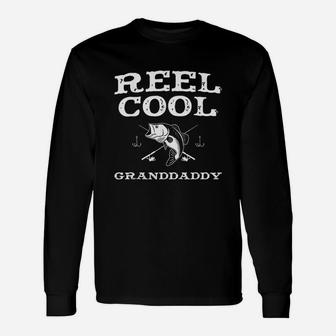 Reel Cool Granddaddy, best christmas gifts for dad Long Sleeve T-Shirt - Seseable