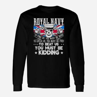 Royal Navy Long Sleeve T-Shirt - Seseable