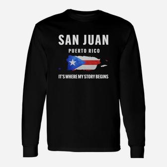 San Juan Puerto Rico Long Sleeve T-Shirt - Seseable