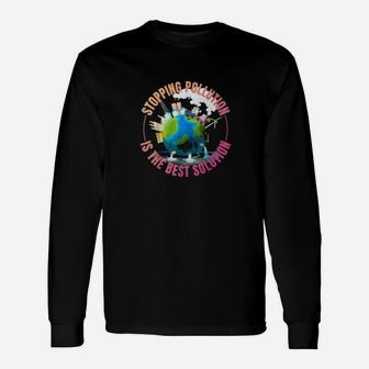 Save The Earth Nature Conservation Climate Change Long Sleeve T-Shirt - Seseable