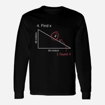 Saying Math Teacher Long Sleeve T-Shirt - Seseable