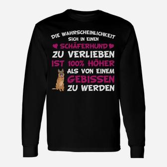 Schäferhund Verlieben Nur Online Langarmshirts - Seseable