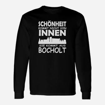 Schönheit Kommt Aus Bocholt Langarmshirts - Seseable