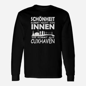 Schönheit Kommt Aus Cuxhaven Langarmshirts - Seseable