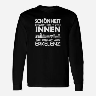 Schönheit Kommt Aus Erkelenz Langarmshirts - Seseable