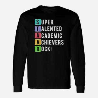 School Teacher Professor Super Talented Long Sleeve T-Shirt - Seseable