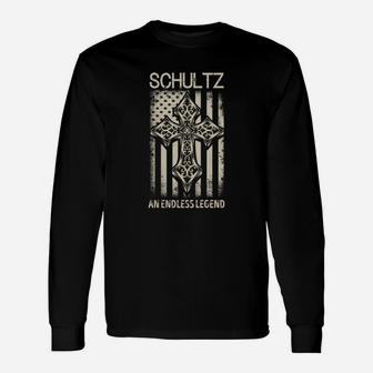Schultz An Endless Legend Name Shirts Long Sleeve T-Shirt - Seseable