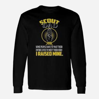Scout Dad Long Sleeve T-Shirt - Seseable