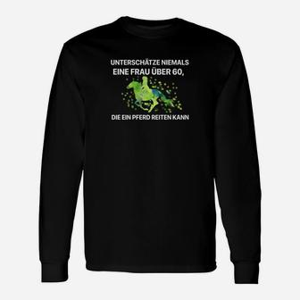 Sechziger Horse De 0007 Langarmshirts - Seseable