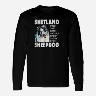 Shetland Sheepdog Shelties Long Sleeve T-Shirt - Seseable