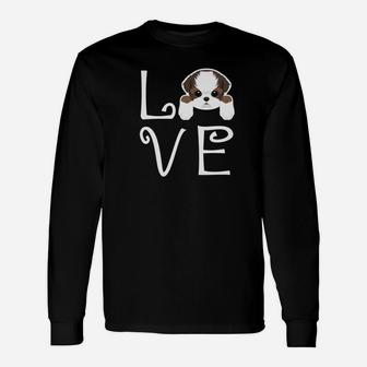 Shih Tzu Love Dog Owner Shih Tzu Puppy Premium Long Sleeve T-Shirt - Seseable