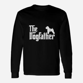 Soft Coated Wheaten Terrier Dogfather Long Sleeve T-Shirt - Seseable