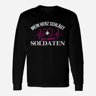 Soldat Militär Bundeswehr Herz Langarmshirts - Seseable