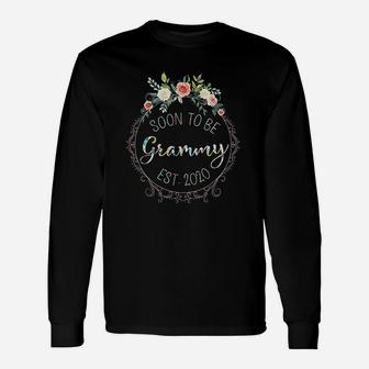 Soon To Be Grammy Est 2020 Future Grandma Long Sleeve T-Shirt - Seseable