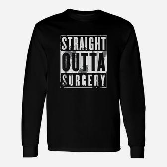 Get Well Soon Post Surgery Men Women Long Sleeve T-Shirt - Seseable