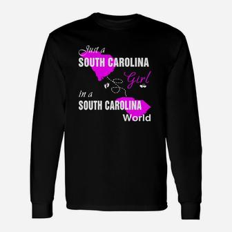 South Carolina Girl In South Carolina Shirts South Carolina Girl Tshirt,south Carolina Girl T-shirt,south Carolina Girl Tshirt,south Carolina Girl In South Carolina Shirts Long Sleeve T-Shirt - Seseable