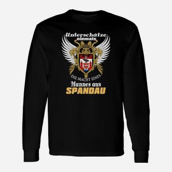 Spandau Stolz Langarmshirts mit Adler Wappen, Spruch Design - Seseable