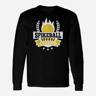 Spikeball Shirt Legend Player Graphic Volleyball Tshirt Long Sleeve T-Shirt - Seseable