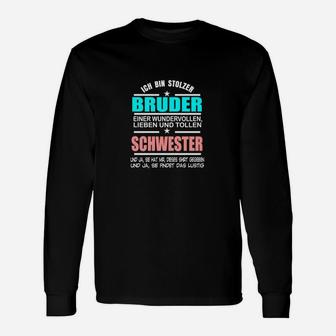 Stolzer Bruder Schwester Langarmshirts - Seseable