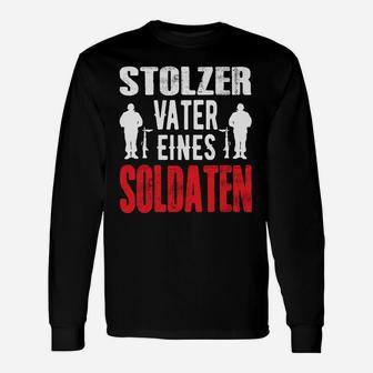 Stolzer Vater Eines Soldaten Langarmshirts - Seseable