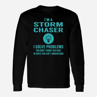 Storm Chaser Long Sleeve T-Shirt - Seseable