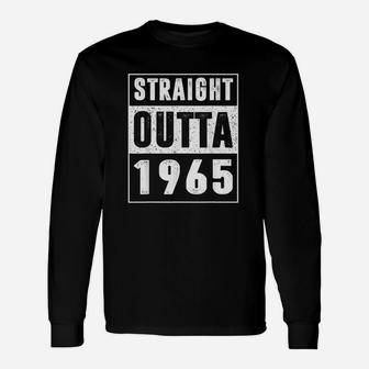 Straight Outta 165 Vintage Long Sleeve T-Shirt - Seseable