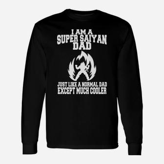 Super Saiyan Dad Shirt Long Sleeve T-Shirt - Seseable