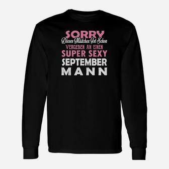 Super Sexy September Mann Langarmshirts - Seseable