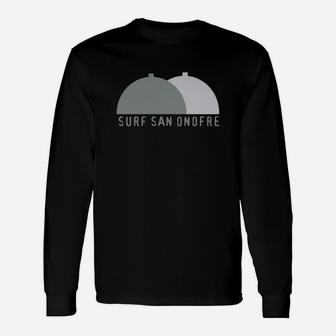 Surf San Onofre Shirt Vintage Surfing Tee Long Sleeve T-Shirt - Seseable