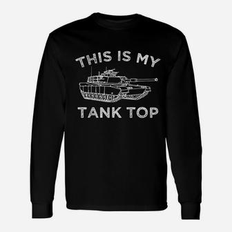 This Is My Tank Top For Military Long Sleeve T-Shirt - Seseable