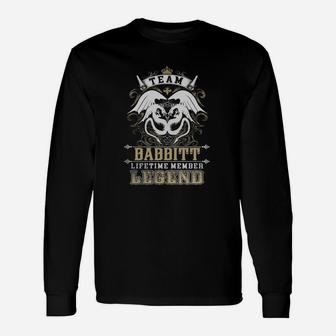 Team Babbitt Lifetime Member Legend -babbitt Shirt Babbitt Hoodie Babbitt Babbitt Tee Babbitt Name Babbitt Lifestyle Babbitt Shirt Babbitt Names Long Sleeve T-Shirt - Seseable