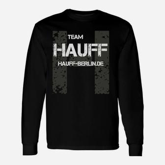 Team Hauff Berlin Urban Style Herren Langarmshirts, Trendiges Streetwear Design - Seseable