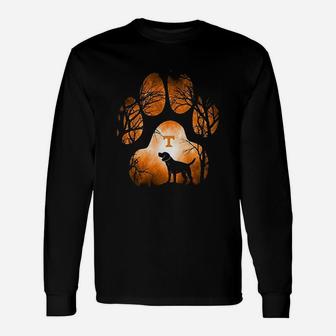 Tennessee Dog Paws Long Sleeve T-Shirt - Seseable