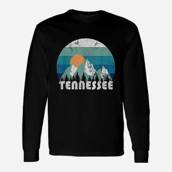 Tennessee State Retro Vintage Long Sleeve T-Shirt - Seseable