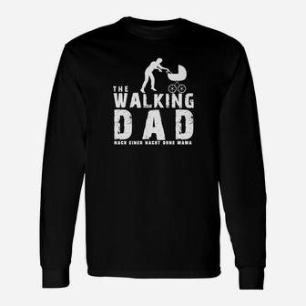 The Walking Dad Langarmshirts, Lustiges Vatertag Design - Seseable