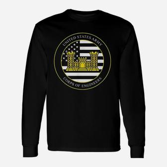 United States Army Corps Of Engineers Long Sleeve T-Shirt - Seseable