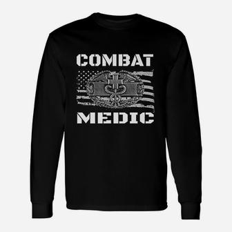 Us Army Combat Medic Long Sleeve T-Shirt - Seseable