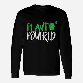 Vegan Workout For Plant Powered Athletes Gym Long Sleeve T-Shirt - Seseable