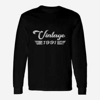 Vintage 1991 Cool 30th Birthday Long Sleeve T-Shirt - Seseable