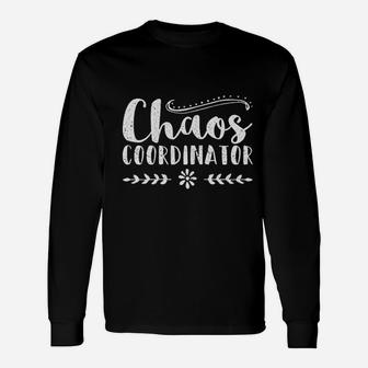Vintage Chaos Coordinator Long Sleeve T-Shirt - Seseable