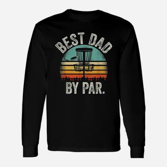 Vintage Disc Golf Best Dad Long Sleeve T-Shirt - Seseable