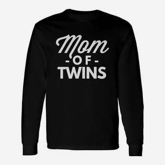 Vintage Mom Of Twins Unique Great Long Sleeve T-Shirt - Seseable