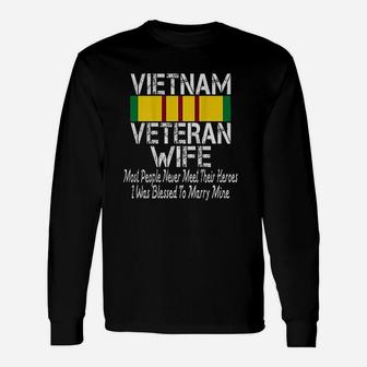 Vintage Proud Vietnam Long Sleeve T-Shirt - Seseable