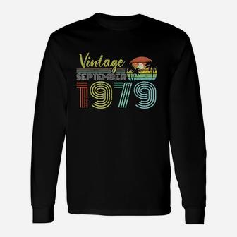 Vintage September 1979 Long Sleeve T-Shirt - Seseable