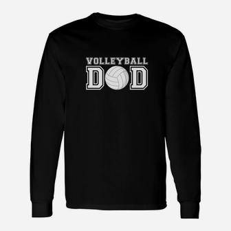 Volleyball Dad Volleyball For Father Volleyball Premium Long Sleeve T-Shirt - Seseable
