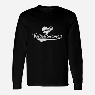 Volleyzeitimana Schwarzes Langarmshirts mit Volleyball-Feder-Design, Sportliches Hemd - Seseable