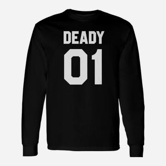 White Dead Daddy 01 Cool Brilliant Vibrant Graphic Long Sleeve T-Shirt - Seseable