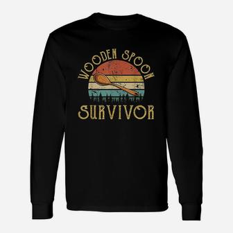 Wooden Spoon Survivor Vintage Long Sleeve T-Shirt - Seseable
