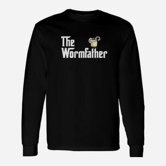 The Worm Father Shirt Vermiculture Farmer Long Sleeve T-Shirt - Seseable